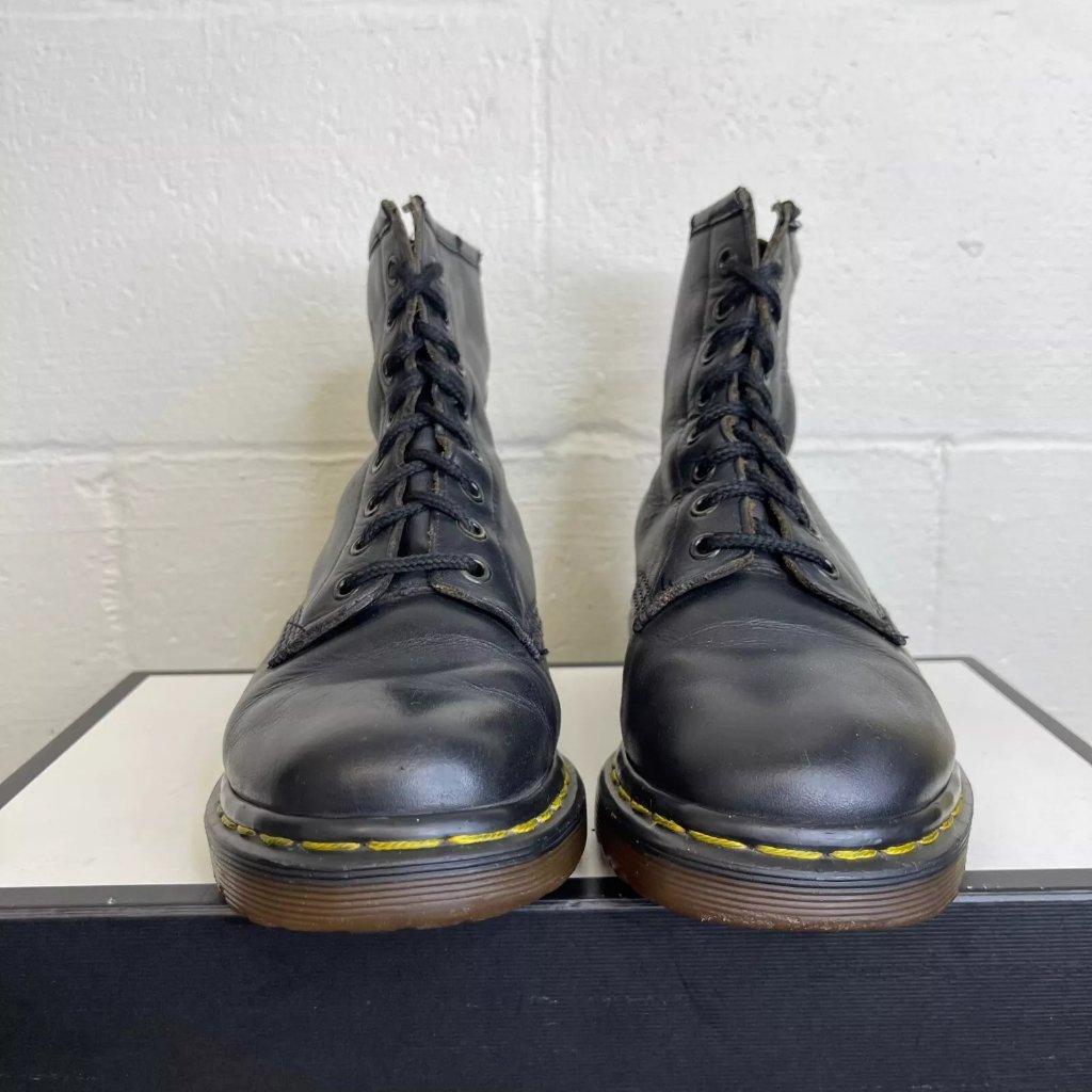 Dr. Martens 1460 Black Air Cushioned Leathermade In England Uk 5/Men 6/Women 7